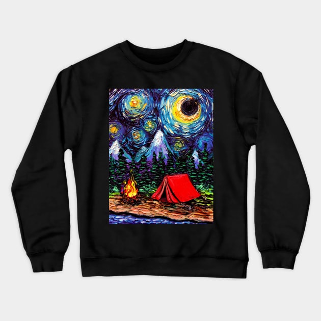 Off The Beaten Path Crewneck Sweatshirt by sagittariusgallery